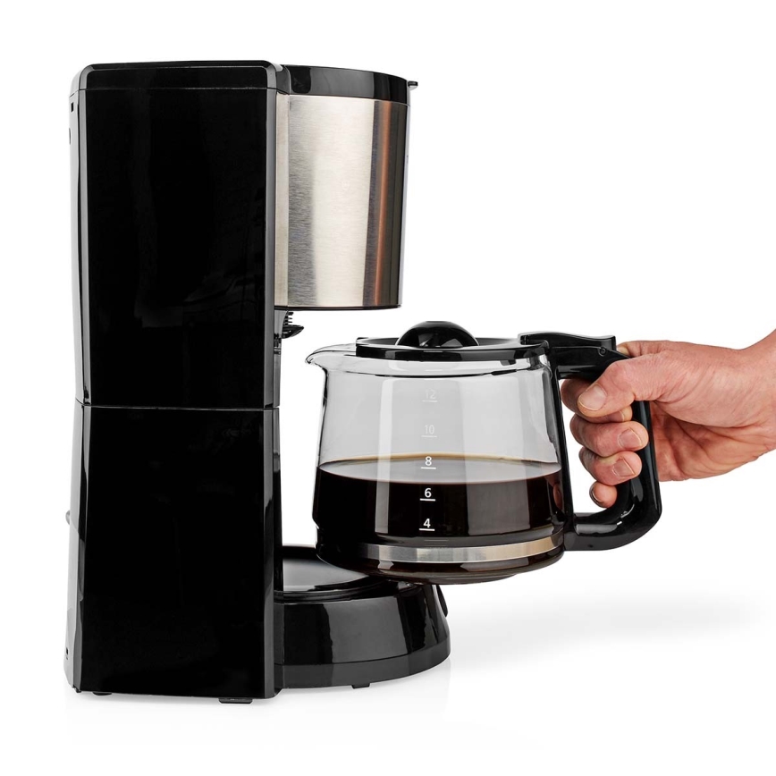 Kaffemaskine 1,25l med temperaturbevaring-funktion 1000W/230V