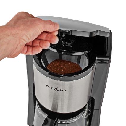 Kaffemaskine 1,25l med temperaturbevaring-funktion 1000W/230V