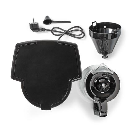 Kaffemaskine 1,25l med temperaturbevaring-funktion 1000W/230V