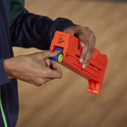 Nerf - Børnepistol Nitro MotoFury Rapid Rally + 9 biler