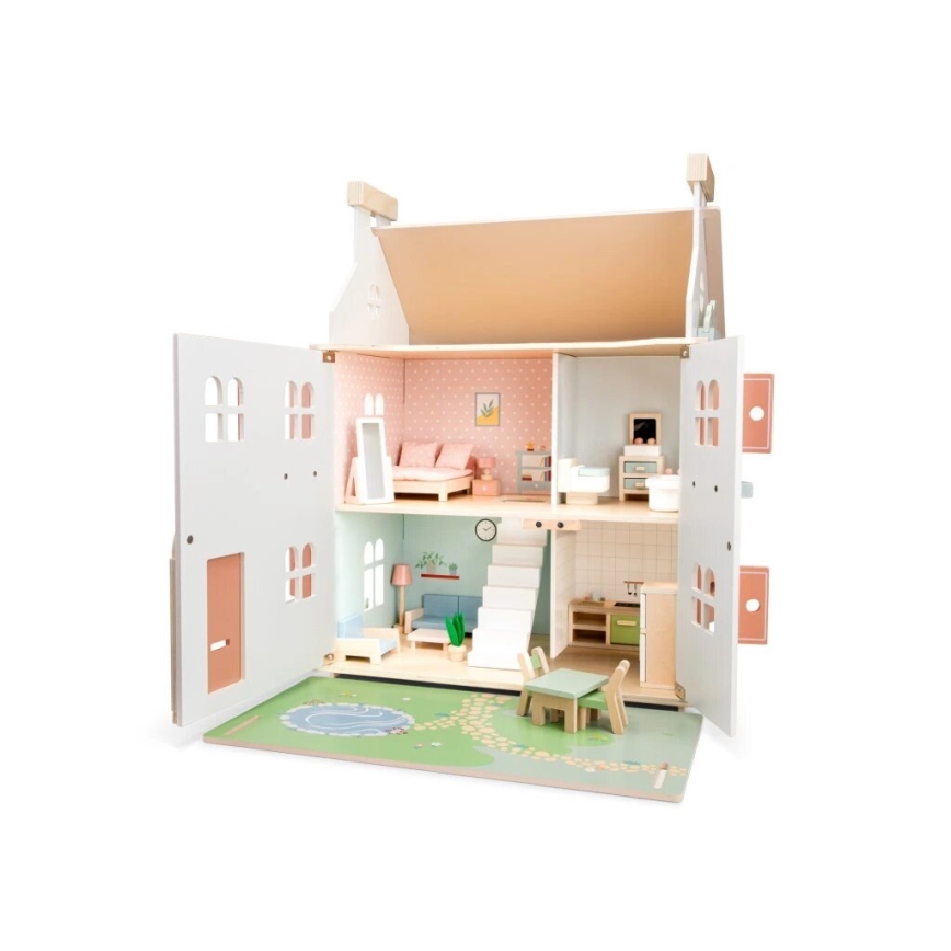 New Classic Toys - Dukkehus i træ
