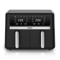 Niceboy AirFryer DUO - Dobbelt varmluftsfriture 9 l 2400W/230V