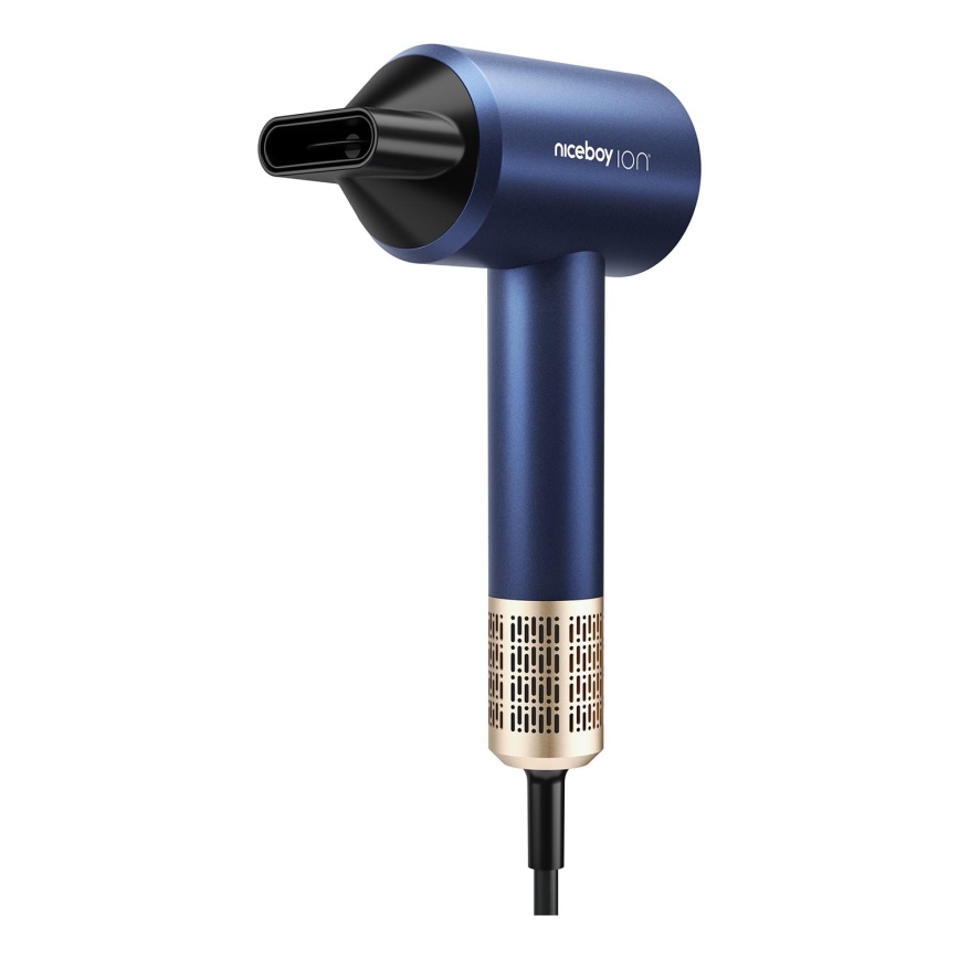 Niceboy AirSonic ELITE - Hårtørrer 2200W/230V blå