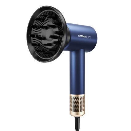 Niceboy AirSonic ELITE - Hårtørrer 2200W/230V blå