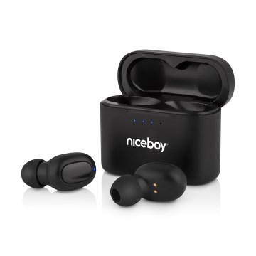 Niceboy HIVE Podsie 4 - Trådløse høretelefoner IP54 sort