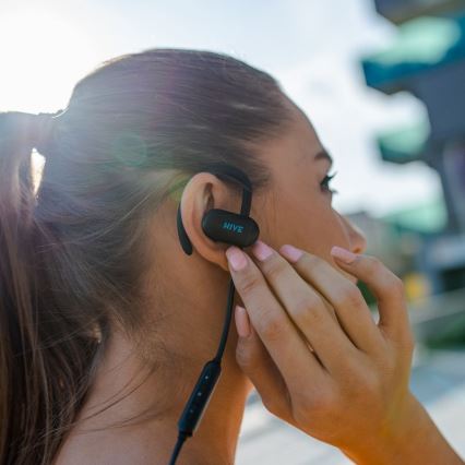 Niceboy HIVE sport 2 - Høretelefoner til sport med mikrofon IPX5 sort