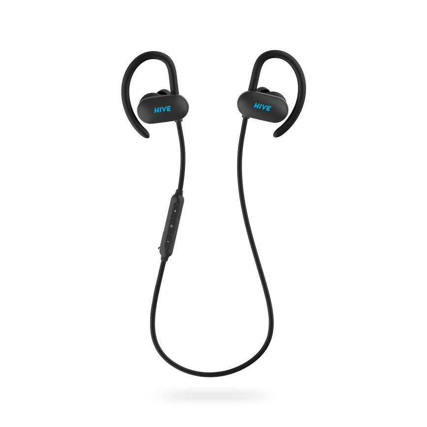 Niceboy HIVE sport 2 - Høretelefoner til sport med mikrofon IPX5 sort