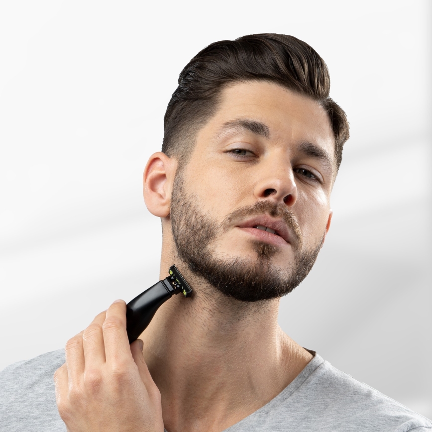Niceboy ION AirBlade - Skægtrimmer 5W/5V sort