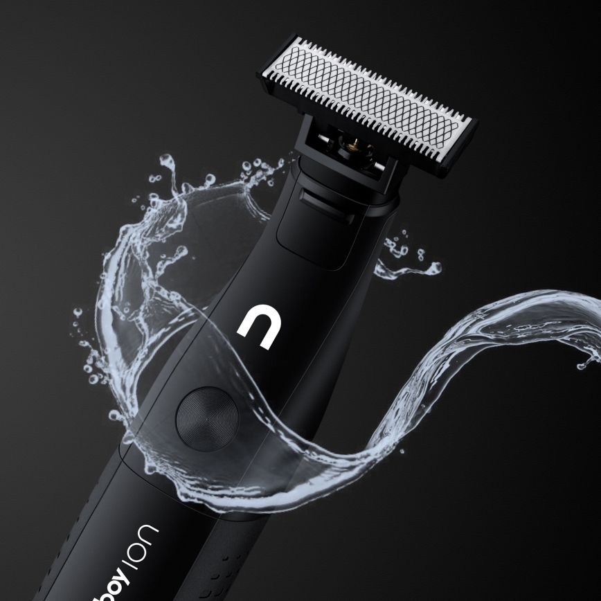 Niceboy ION AirBlade - Skægtrimmer 5W/5V sort