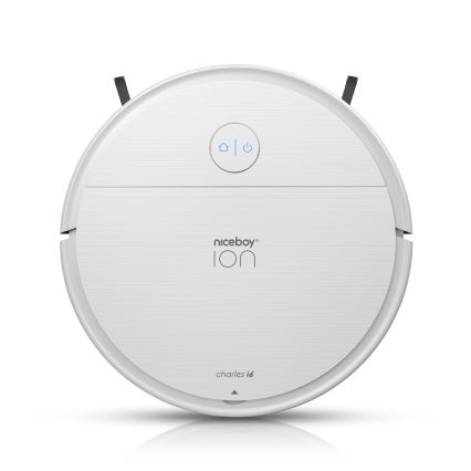 Niceboy ION Charles i6 - Smart robotstøvsuger 2-i-1 2600 mAh Wi-Fi hvid