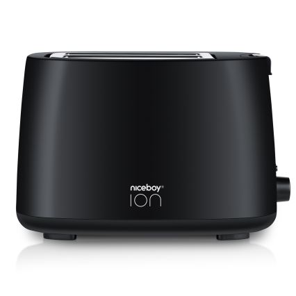 Niceboy ION Cruncher C1 - Brødrister med 2 åbninger og ovnfunktion 750W/230V sort