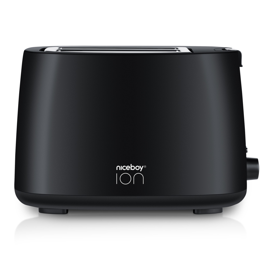 Niceboy ION Cruncher C1 - Brødrister med 2 åbninger og ovnfunktion 750W/230V sort