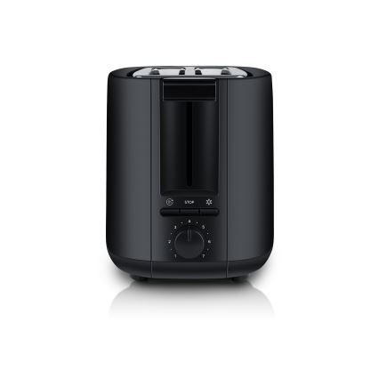 Niceboy ION Cruncher C1 - Brødrister med 2 åbninger og ovnfunktion 750W/230V sort