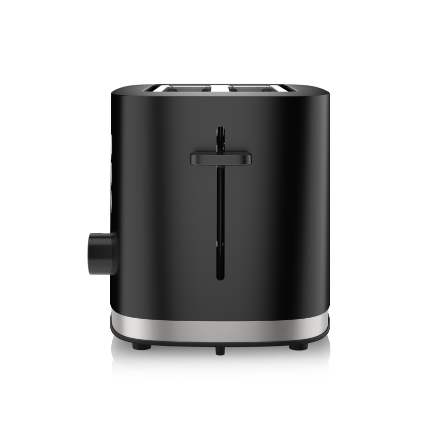 Niceboy ION Cruncher C3 - Brødrister med 2 åbninger og ovnfunktion 870W/230V sort