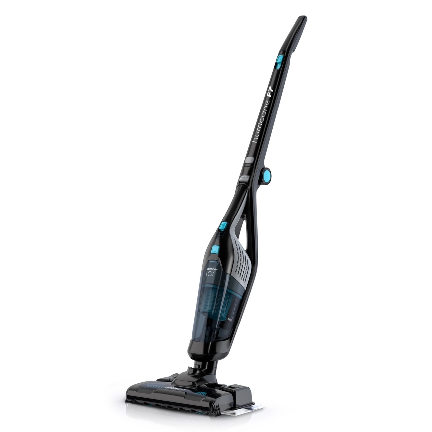 Niceboy ION Hurricane F7 - Ledningsfri oprejst støvsuger 3-i-1 150W/2200 mAh sort