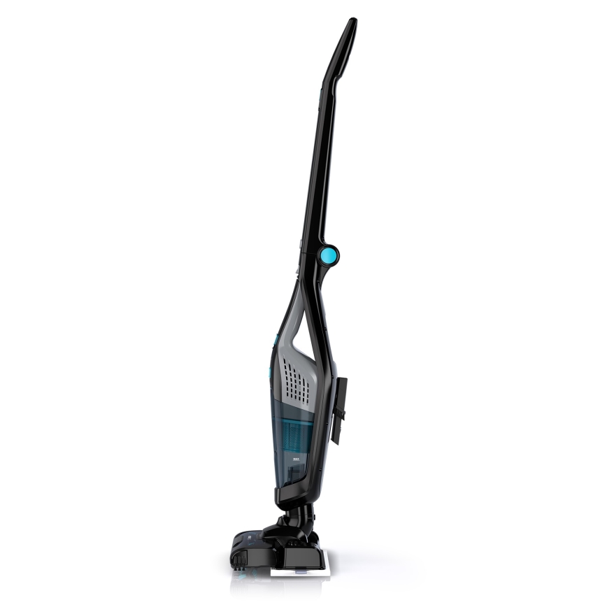 Niceboy ION Hurricane F7 - Ledningsfri oprejst støvsuger 3-i-1 150W/2200 mAh sort