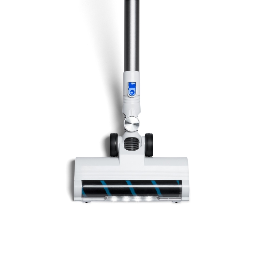 Niceboy ION Hurricane H5 - Ledningsfri oprejst støvsuger 2-i-1 150W/2200 mAh hvid/blå