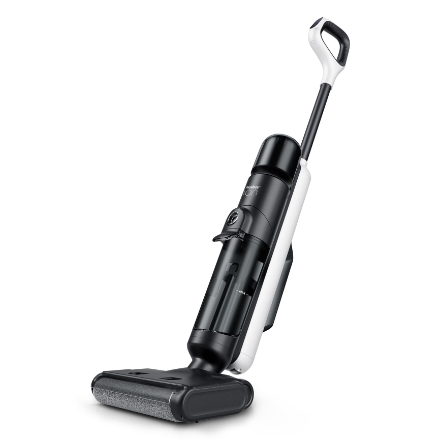 Niceboy ION Hurricane W9 - Ledningsfri oprejst støvsuger 2-i-1 180W/2600 mAh sort