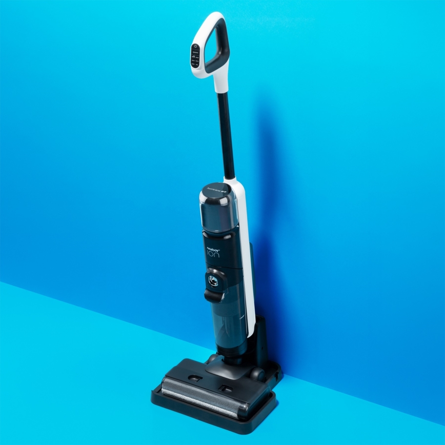Niceboy ION Hurricane W9 - Ledningsfri oprejst støvsuger 2-i-1 180W/2600 mAh sort