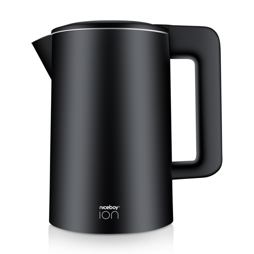 Niceboy ION SmartKettle - Smart-kedel med temperaturregulering 1,7 l 2200W/230V Wi-Fi sort