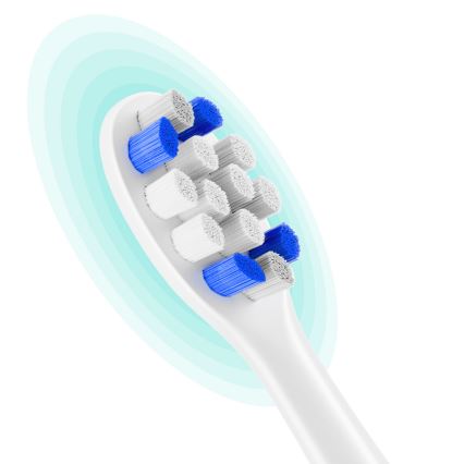 Niceboy ION Sonic Kids - Sonisk tandbørste til børn 500 mAh IPX7 hvid