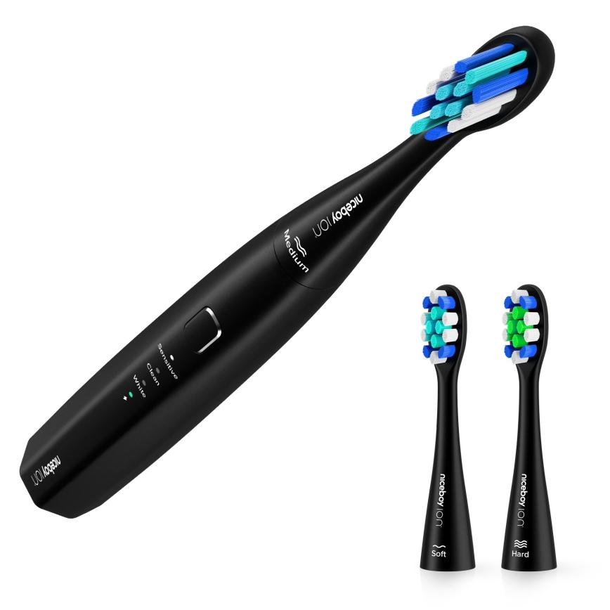 Niceboy ION Sonic Lite - Sonisk tandbørste IPX7 sort