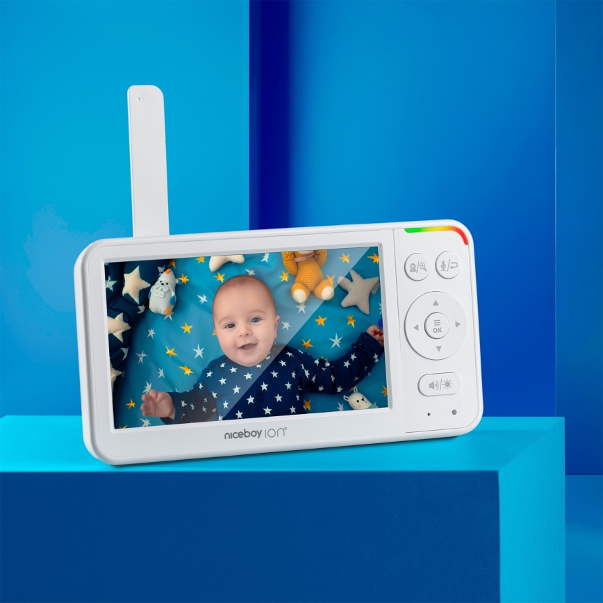 Niceboy ION Starlight SL5 - Babyalarm Full HD 1080p 4000 mAh 5V