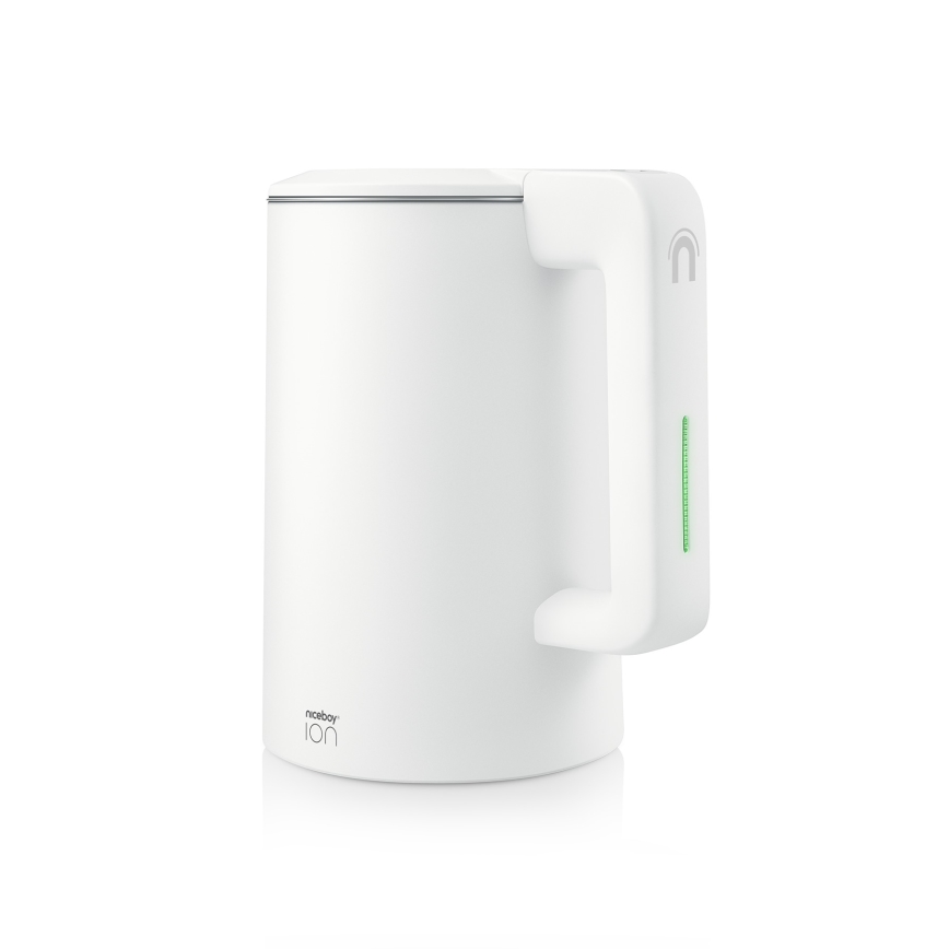 Niceboy ION ThermoKettle TK5 - Elkedel med temperaturregulering 1,7 l 2200W/230V hvid