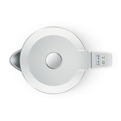 Niceboy ION ThermoKettle TK5 - Elkedel med temperaturregulering 1,7 l 2200W/230V hvid