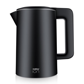 Niceboy ION ThermoKettle TK5 - Elkedel med temperaturregulering 1,7 l 2200W/230V sort