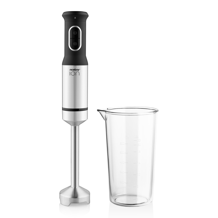 Niceboy ION Twister T2 - Stavblender 1200W/230V rustfri/sort