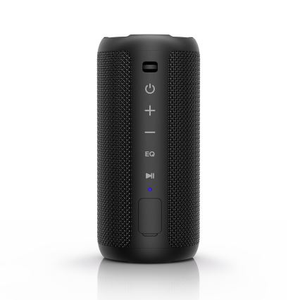 Niceboy Orion - Trådløs LED højtaler med mikrofon 24W/2200 mAh IPX7 sort