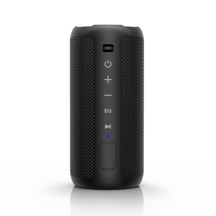 Niceboy Orion - Trådløs LED højtaler med mikrofon 24W/2200 mAh IPX7 sort