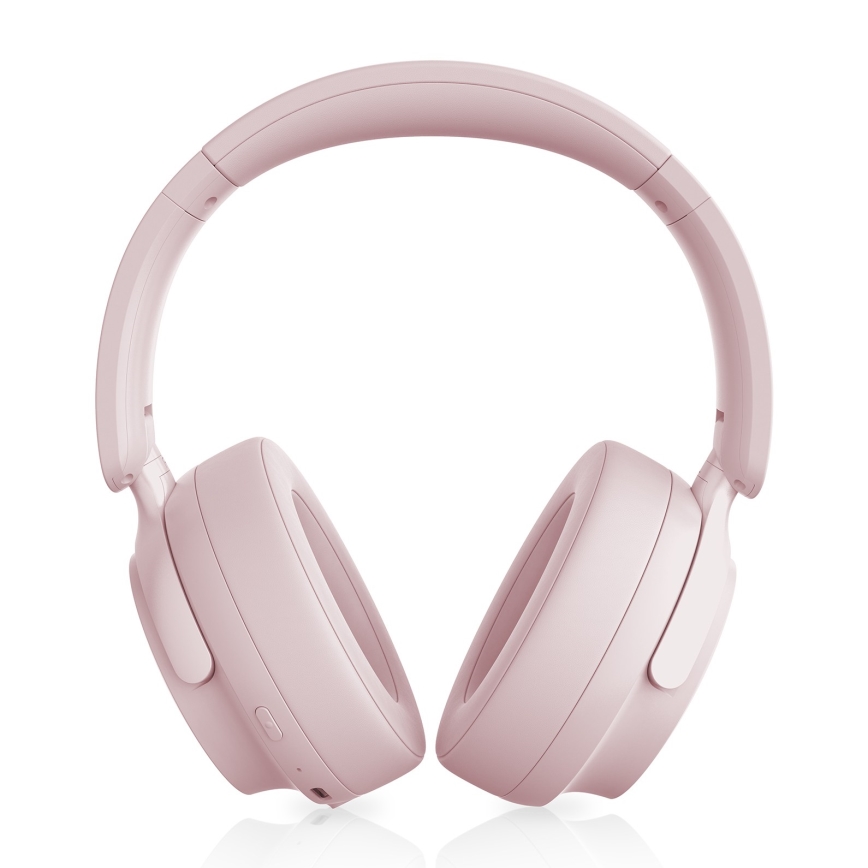 Niceboy Stellar - Trådløse høretelefoner med mikrofon, ANC, 400 mAh batteri og IPX4, rosa