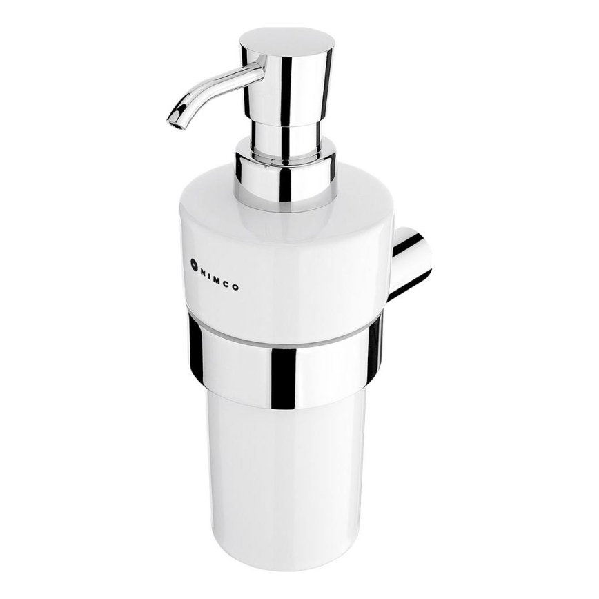 NIMCO BR 11031KN-26 - Væghængt sæbedispenser BORMO 300 mm hvid/skinnende krom