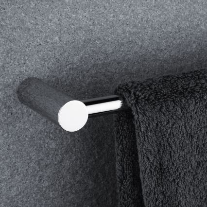 NIMCO BR 11046-26 - Væghængt håndklædestang BORMO 47 cm skinnende krom