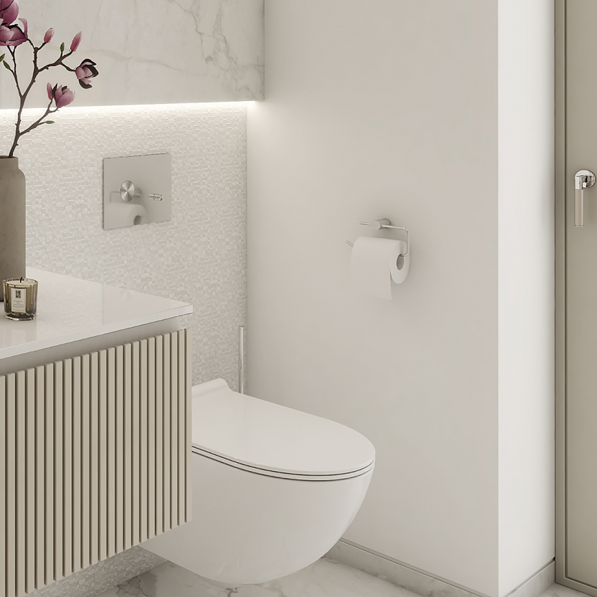 NIMCO BR 11055-26 - Toiletrulleholder BORMO skinnende krom