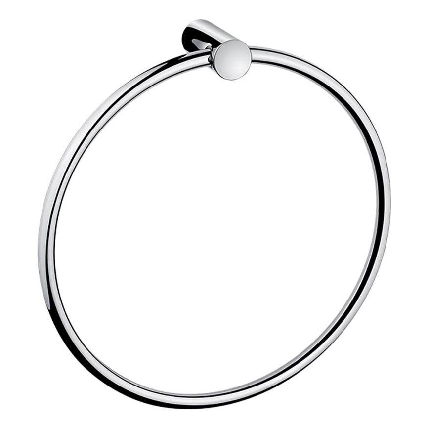 NIMCO BR 11060L-26 - Væghængt håndklædestang BORMO diameter 20 cm skinnende krom