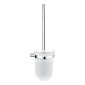 NIMCO BR 11094WN-26 - Væghængt toiletbørste BORMO mat glas/skinnende krom