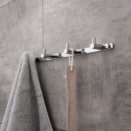 NIMCO BR 11104-26 - Væghængt håndklædestang BORMO 30 cm skinnende krom