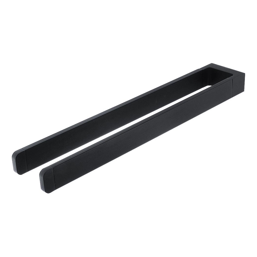 NIMCO MAC 29098-90 - Væghængt håndklædestang MAYA 37 cm mat sort