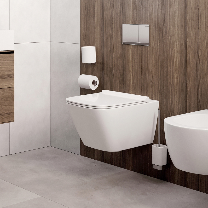 NIMCO NK 30055-26 - Toiletrulleholder NIKAU skinnende krom