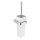 NIMCO NK 30094K-26 - Væghængt toiletbørste NIKAU hvid/skinnende krom