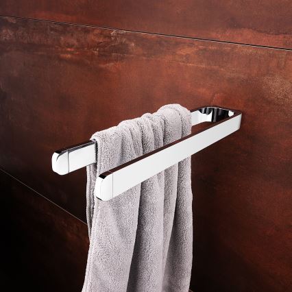 NIMCO NK 30098-26 - Væghængt håndklædestang NIKAU 39 cm skinnende krom