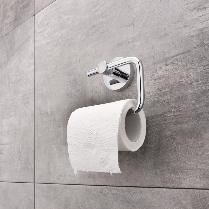 NIMCO UN 13055-26 - Toiletrulleholder UNIX skinnende krom