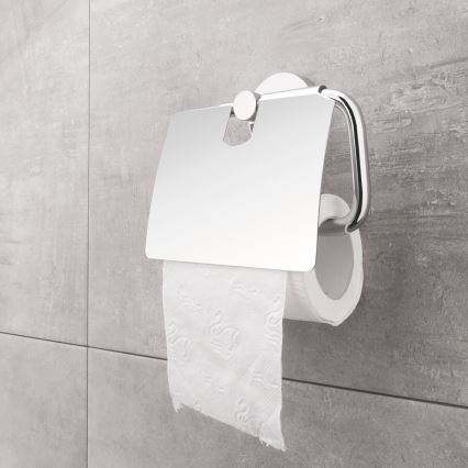 NIMCO UN 13055B-26 - Toiletrulleholder UNIX skinnende krom