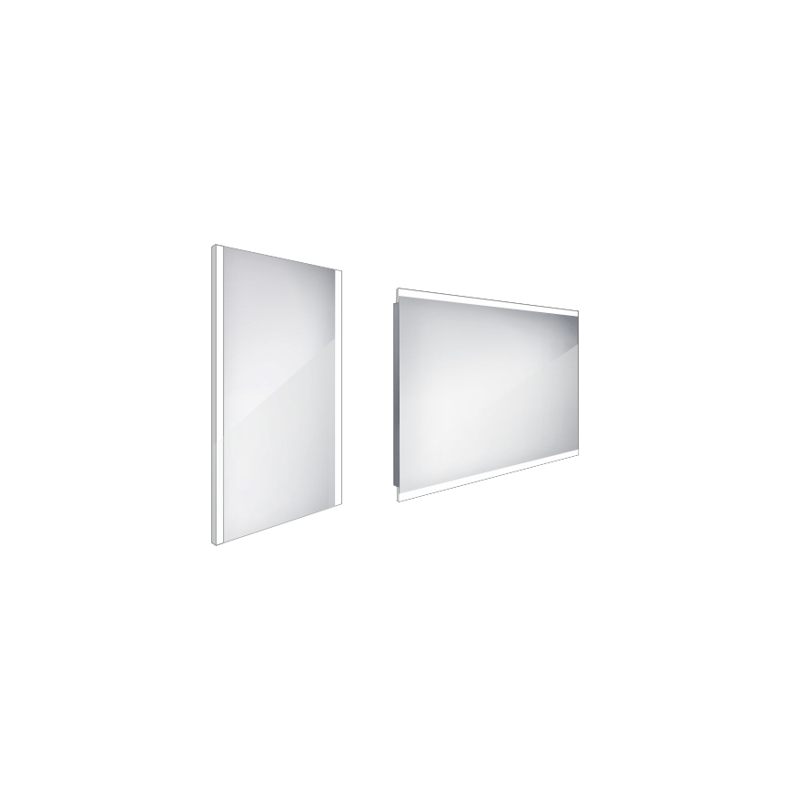 NIMCO ZP 11000 - LED spejl med lys LED/18W/230V 6500K 60x40 cm IP44