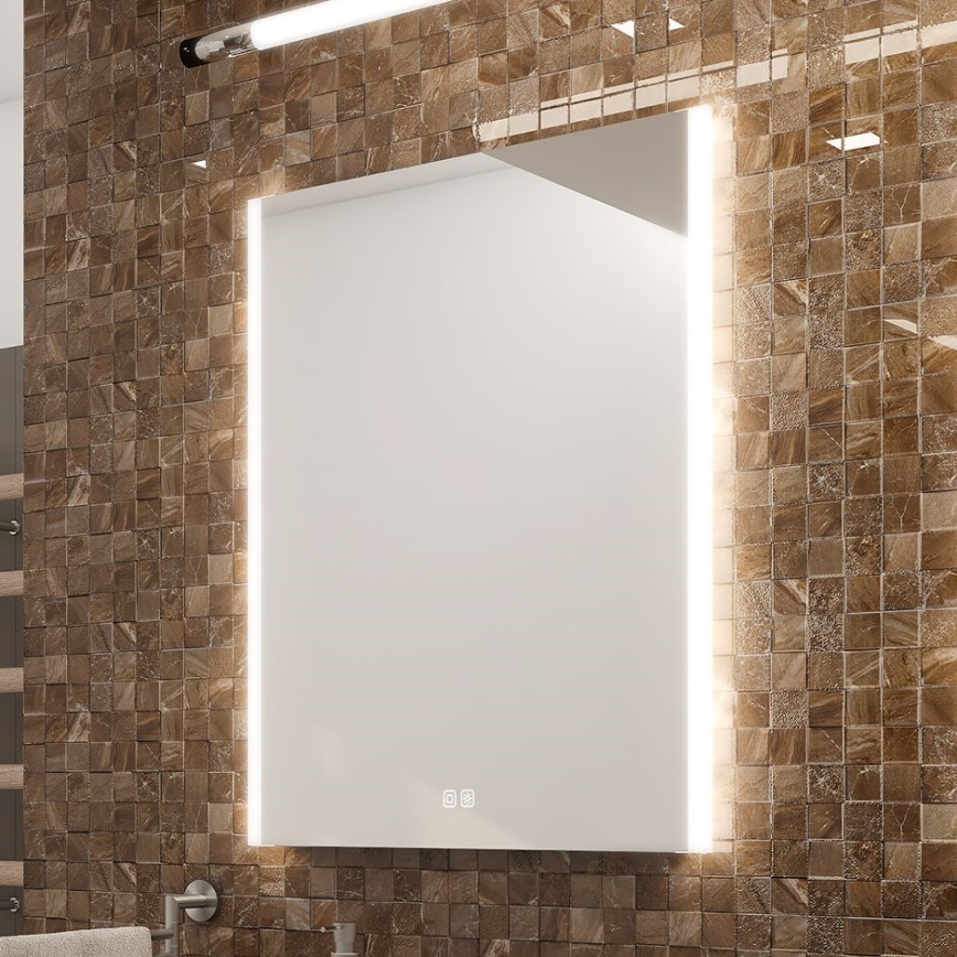 NIMCO ZP 11001VX - LED badeværelsesspejl med lys dæmpbart LED/21W/230V 3000-6500K 70x50 cm IP44