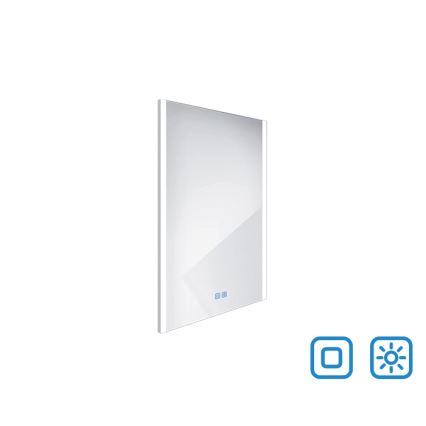 NIMCO ZP 11001VX - LED badeværelsesspejl med lys dæmpbart LED/21W/230V 3000-6500K 70x50 cm IP44