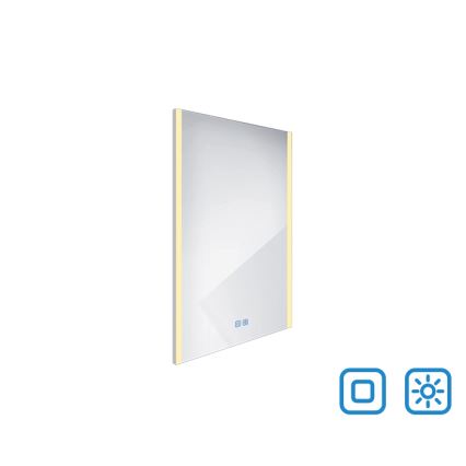 NIMCO ZP 11001VX - LED badeværelsesspejl med lys dæmpbart LED/21W/230V 3000-6500K 70x50 cm IP44